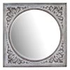 Square Medallion Wall Mirror, 20"