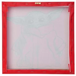 The Mandalorian Child Canvas Wall Art, 12" -Home Decor Store the mandalorian child canvas wall art 12 3