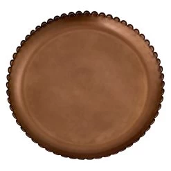 Tracey Boyd Antique Brass Platter, 17" -Home Decor Store tracey boyd antique brass platter 17 2