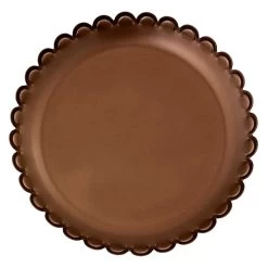 Tracey Boyd Antiqued Brass Platter, 9" -Home Decor Store tracey boyd antiqued brass platter 9 2