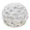 Tracey Boyd Ceramic Capiz Scallop Sphere, 6"