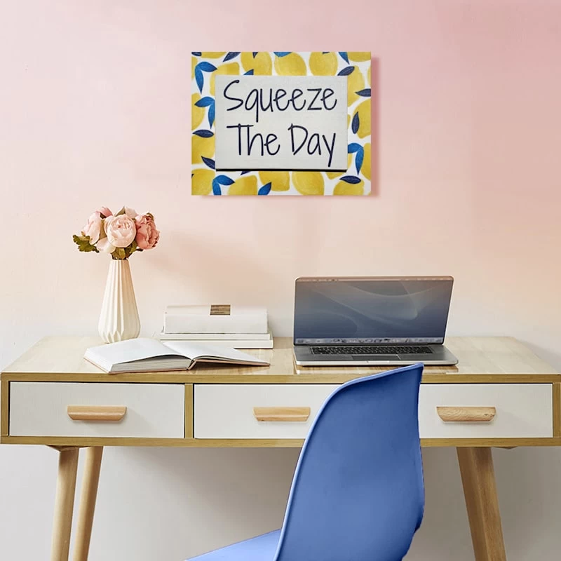 Tracey Boyd Squeeze The Day Canvas Wall Art, 14x11 2 Tracey Boyd Squeeze The Day Canvas Wall Art, 14x11 - Image 2