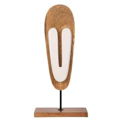 Tracey Boyd Wooden Figure On Stand, 12"