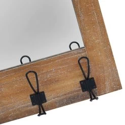 Ty Pennington Metal With Hooks Wall Mirror, 24x31 5 Ty Pennington Metal With Hooks Wall Mirror, 24x31 -Home Decor Store ty pennington metal with hooks wall mirror 24x31 3