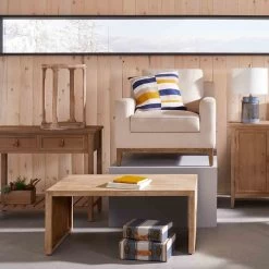 Vintage Denim Decorative Suitcase, 14" -Home Decor Store vintage denim decorative suitcase 14 3