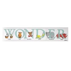 Wonder Canvas Wall Art, 8x36